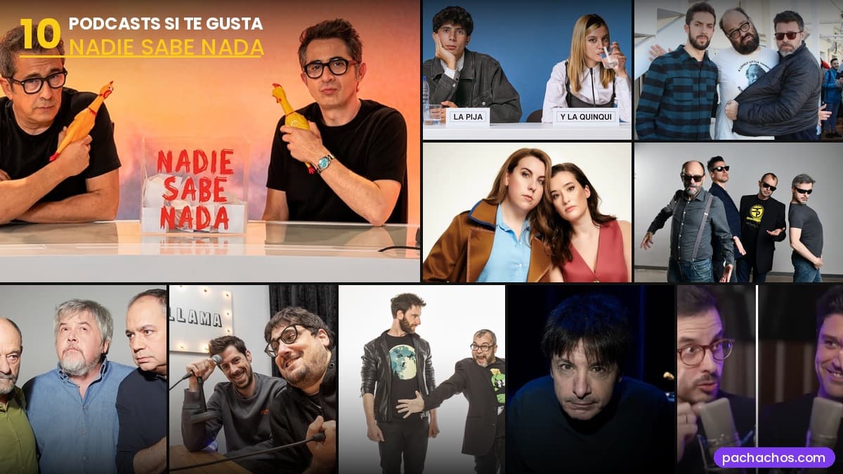 10 podcasts que escuchar si te gustó Nadie Sabe Nada